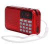 K-89 Multifunction Portable FM Radio USB Audio Player Support Memory