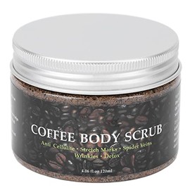 Yinhing Exfoliante Corporal de Café Anticelulítico y Antienvejecimiento para Cara y Cuerpo, con Café y Sal del Mar Muerto, Hidratante y Suavizante    