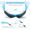 [KOOTU] Sunglasses Sports Polarized Cycling Glasses Men or Women Motorcycle