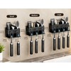 Wall Mounted Toothbrush Holder for Bathroom Organization – No-Drill Toothpaste