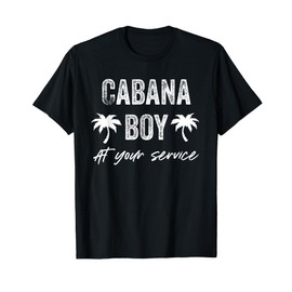 Cabana Boy Pool Party Bartender Mens Gift T-Shirt
