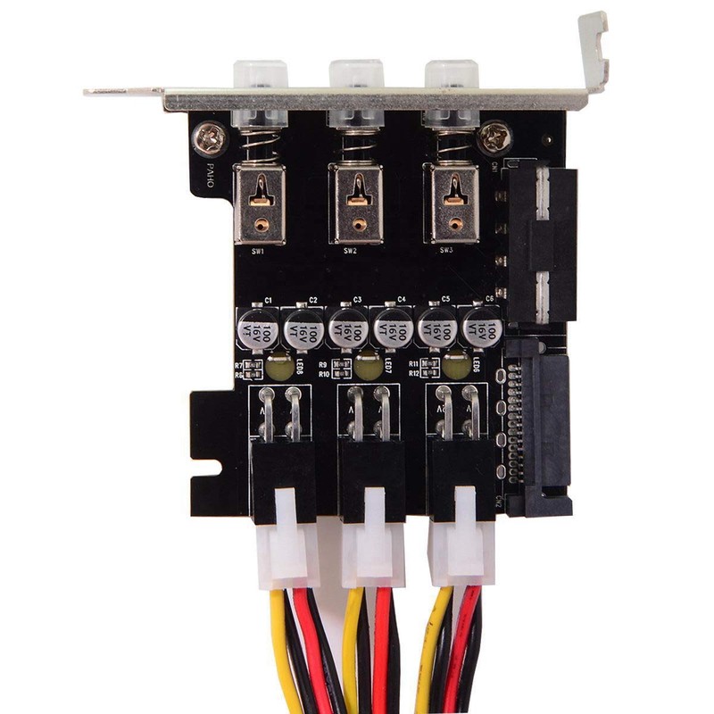 chenyang 3 SATA HDD SSD Hard Drive Power Switch Selector