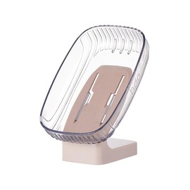 Rhys Soap Holder, Soap Tray Washbasin, Soap Holder, Soap Holder, for Bathroom, Removable, No Drilling, for Kitchen, Bathroom, Shower Room