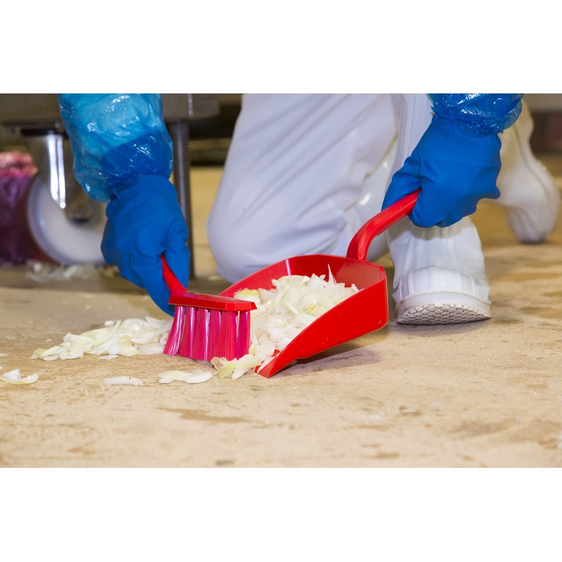 Vikan 56607 Dust Pan,11.5",PP,Orange