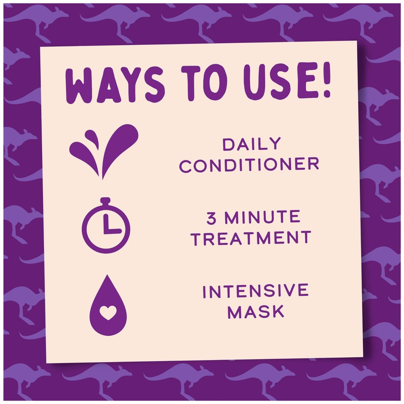 Aussie 3 Minute Miracle Reconstructor Vegan Deep TreatmentHair Mask For