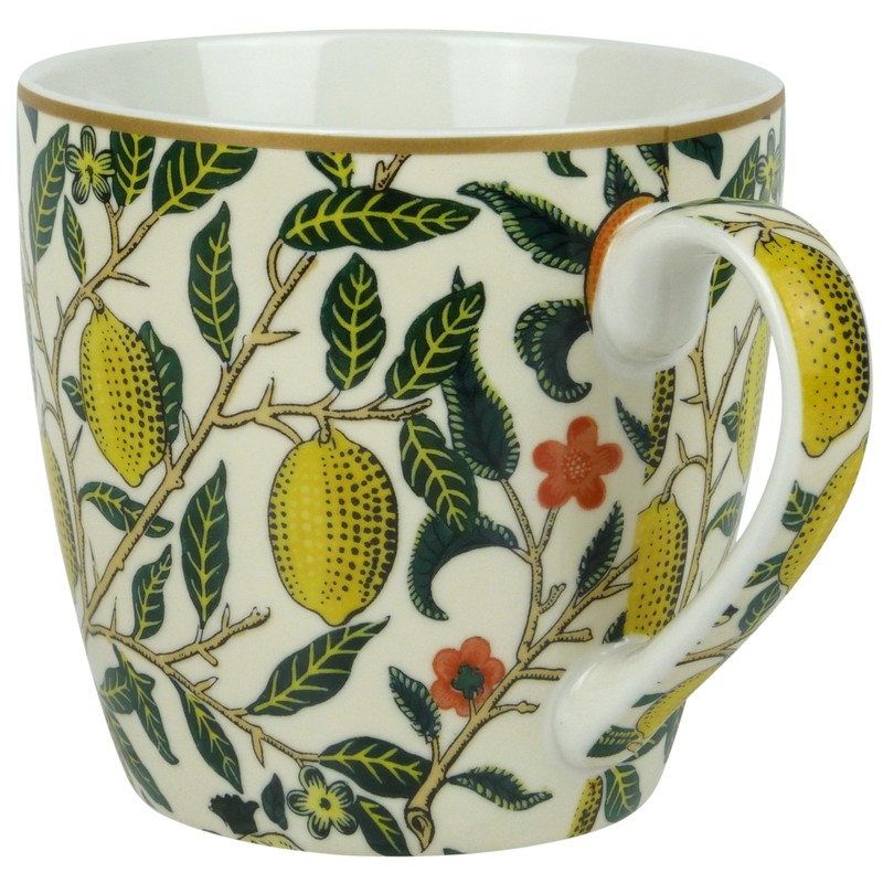 The Leonardo Collection William Morris Fruits Porzellanbecher mit größerer Kapazität,