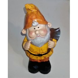 Gnome Figurine / Decorative Figure / Polyresin / Weatherproof / Garden Gnome / Gnome / Small / Plastic