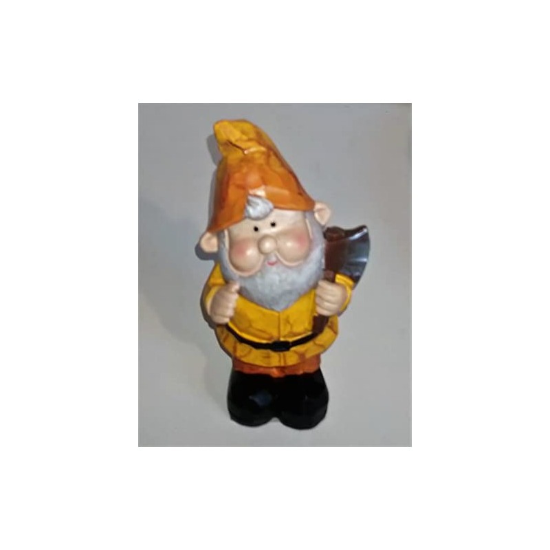 Gnome Figurine / Decorative Figure / Polyresin / Weatherproof /