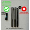 Herman Miller Aeron Office Chair Replacement Arm Bolts / Screws