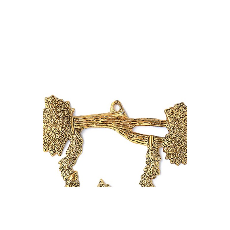 Aditri Creation Metal Wall Hanging Lada Krishna Wall Decor Tree
