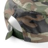 Beechfield Unisex's B033 Camo Army Cap, Green, One Size