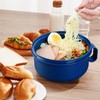RORBAM Ramen Cooker,Microwave Ramen Bowl,Ramen Noodle Bowl 48 oz, College