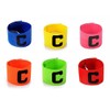 Wendy Mall 6 Pcs Outdoor Football Soccer Adjustable Captain Armbands