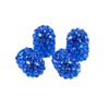 Fashion Handicraft Universal Royal Blue Crystal Tire Caps,Exclusive Bling Tire