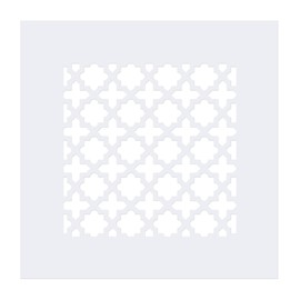 PATIKIL Air Vent Cover Grille for 7.5"x7.5" Duct Opening, Acrylic Glass (PMMA) Decorative Wall Ceiling Hole Cover Register for Home Ventilation Decor