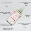 Tónico agua de rosas y hamamelis 5 % colágeno +