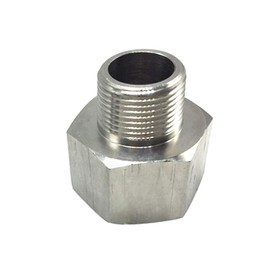 Pysrych Stainless Steel Thread Adapter 1/4" NPT Female to M14*1.5 Male Pipe Fitting Converter