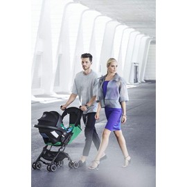 GB GOLD Luggage Adapter for GB Pockit+ All Terrain Compatible with Cybex Car Seats, GB Baby Seats, GB Cot-to-Go Carrycot