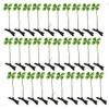 50PC LEAF Bean Sprout Hair Clips Pack Little Leaf Leaves