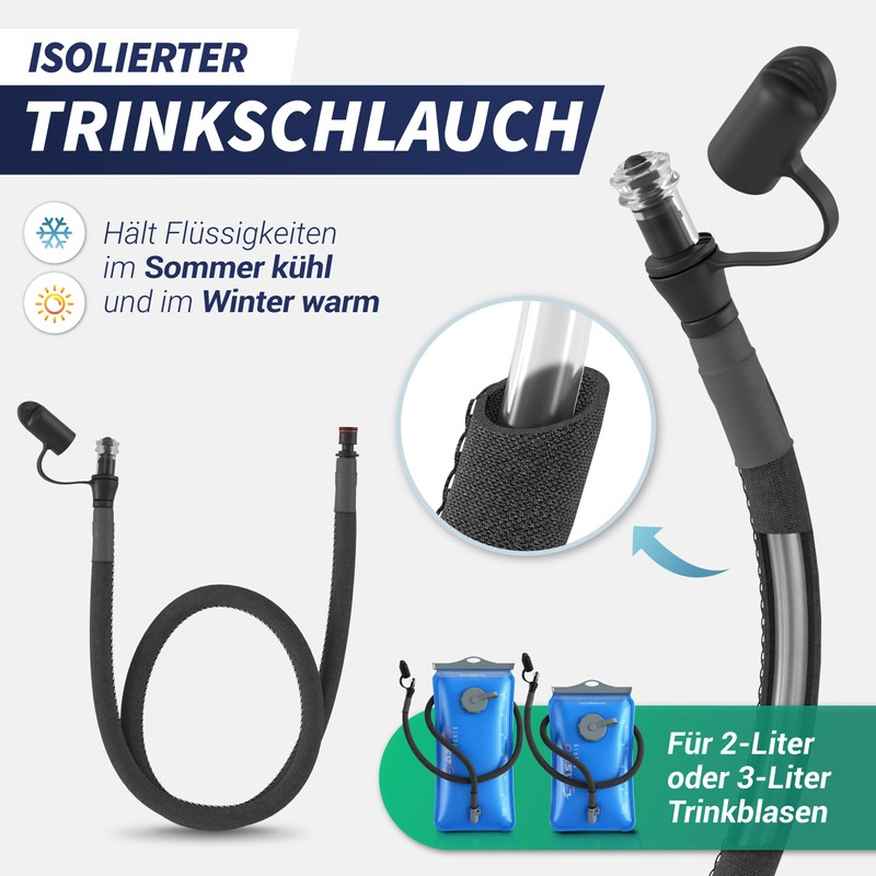 SASMO® Hydration Tube for Hydration Bladder - Insulated | 100