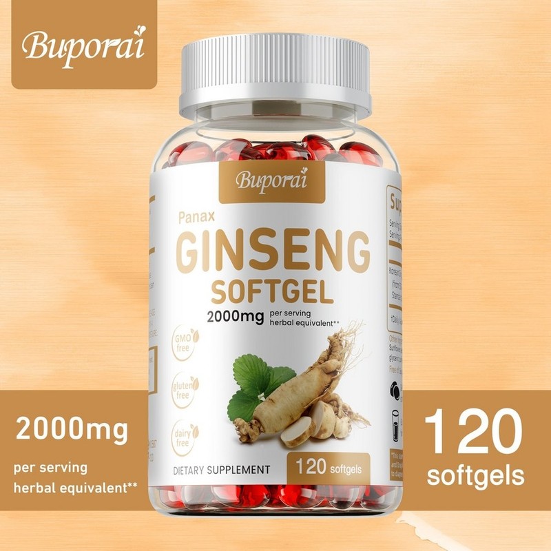 Ginseng 2000mg - Highly concentrated ginsenoside to improve energy and