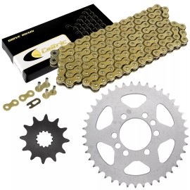 Suzuki Drive Chain & Sprockets Kit for Suzuki LT230S Quadsport 230 1985 1986 1987 1988