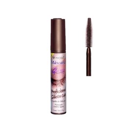 Kit Mascara de pestañas Prosa Profesional Café y Negra con Fórmula 4 en Uno Waterproof + 2 Lápices Delineador de ojos IVY; Negro y café