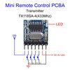 QIACHIP Wireless 433Mhz RF Module Receiver and Transmitter Remote Control