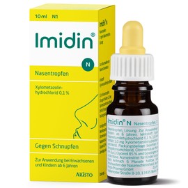 IMIDIN N Nasal Decongestant Drops 10 ml