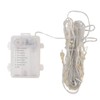 Hanging Lighted Glowing Santa Hats with Bells Battery Powered Fairy