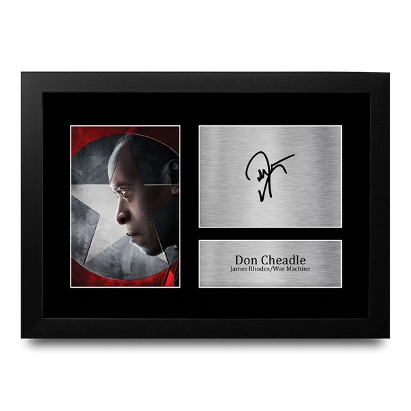 HWC Trading FR A4 Don Cheadle War Machine Gifts Printed