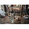 Jute Table Runner Gold Thread Stitched Edges 30cm x 5m