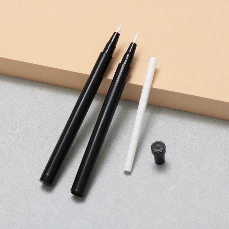 Teensery 10 Pcs Empty Eyeliner Tubes Plastic Liquid Eyeliner Pen