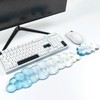 Ergonomic Gel Cloud Keyboard and Mouse Wrist Rest Set –