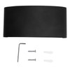 6W LED Wall Light Aluminium Black Shell Warm Light Up