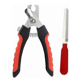 REDLIZARD Cortauñas Canino, Cortauñas para Perro, Corta uñas para Gato, Tijeras para Cortar Uñas de Acero con Lima