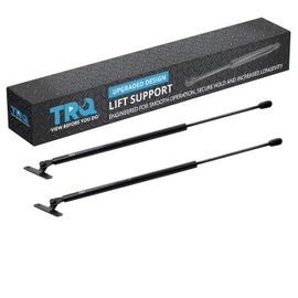 TRQ Driver & Passenger Side Liftgate Lift Support Shock Strut Set Compatible with 1997-2003 INFINITI QX4 1996-2001 Nissan Pathfinder