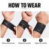 Ultra-Thin Wrist Brace for Workout Support – Soft Knit Polyester