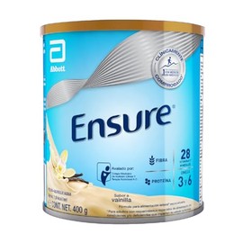 Ensure Clásico - en Polvo Sabor Vainilla, 400g, Alimentación Especializada con Vitaminas, Proteínas y Prebióticos, Clínicamente Probado