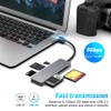 Dpaaoyer 5 in 1 Multi Memory Card Reader OTG Adapter