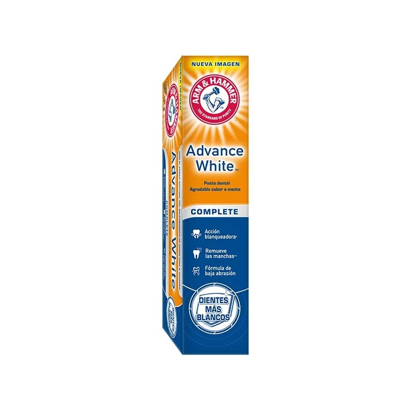 Pasta Dental Arm & Hammer Advance White Bicarbonato 121gr