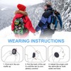Earmuffs, Ear Muffs Women Men, 1 Pair Ear Warmers, Fluffy,