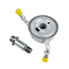 SIPIDEAUT 918-495 Engine Oil Cooler Heater Compatible with 2019-2024 Ram 1500 5.7L V8,Replace 68271639AD 68271639AB 68271639AC