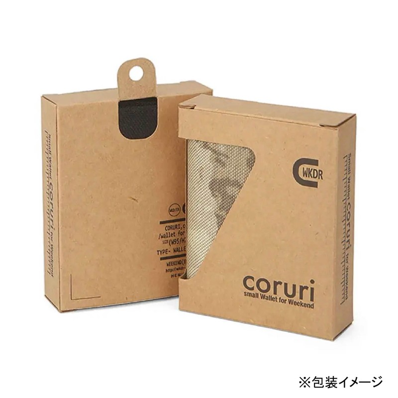 Weekender Coruri Basic Trifold Wallet, black