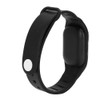 Rechargeable Intelligent Mosquito Repellent Bracelet Outdoor Anti Mosquito Wristband Black