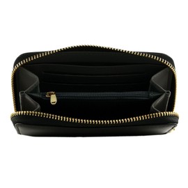 SEIDENFELT MANUFAKTUR Ebba Wallet Black, black