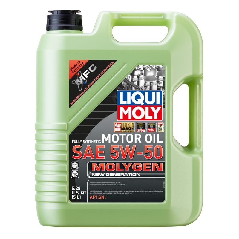Liqui Moly 20310 Molygen New Generation SAE 5W-50-5 Liter
