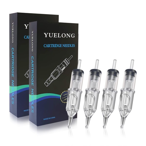 Yuelong 60PCS Assorted Needles Round Liner 3RL 5RL 7RL 9RL 11RL 14RL for Artist