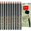 NATARAJ 12 x Grade Pencils Combo Value Pack - B