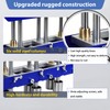 Three-Station Edge Roller for Bending Metal Roofing Materials at 0-90